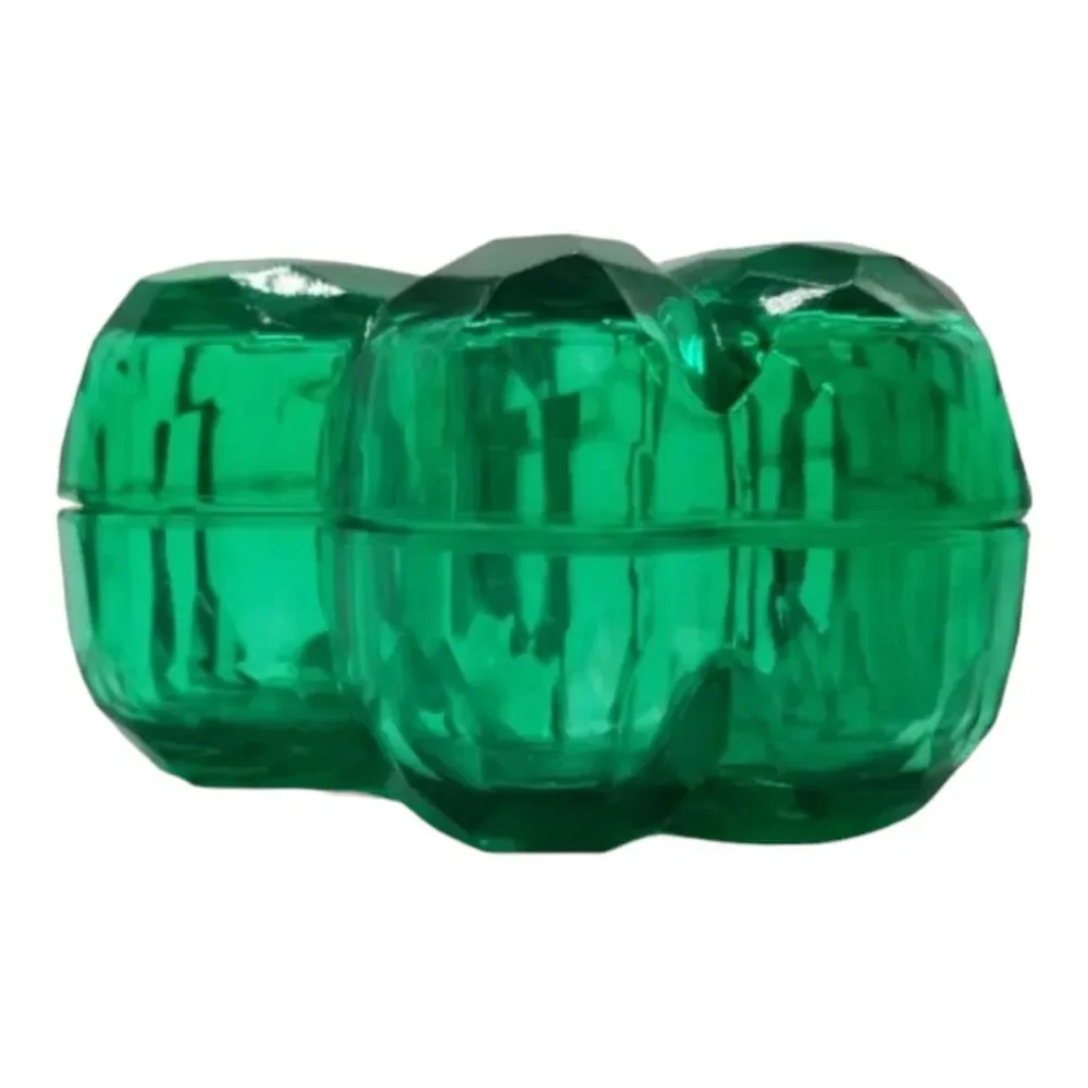 Shamrock Acrylic Case Three Leaf Clover Jewelry Candy Saint Patricks Container